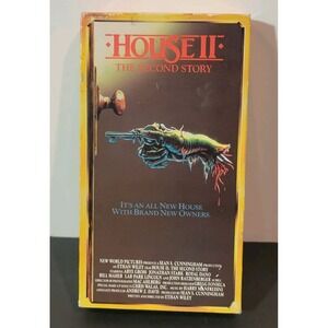 House II (2): The Second Story VHS Tape 1987 Horror Cult Classic Tested Great